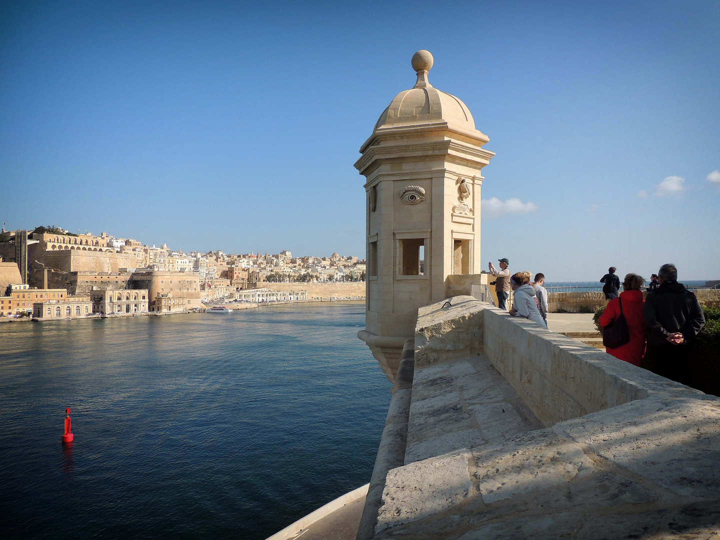 Une Gardjola au Grand Harbour 