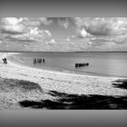 Une histoire de plage mêlée de sable et d'eau 