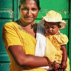 Une idienne et sa fille