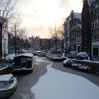 Une image d'Amsterdam en hiver ...