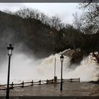 une jolie cascade en crue