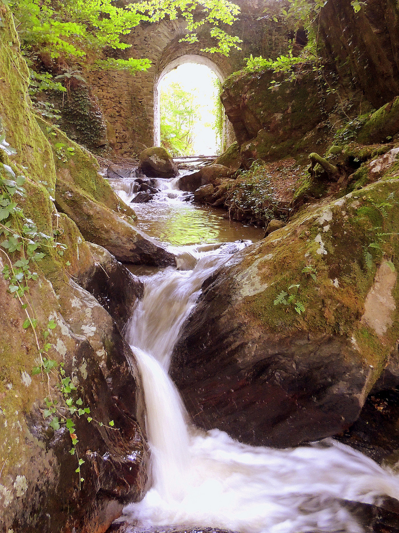 Une joyeuse cascade.