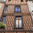 Une maison à colombages dans la vieille ville d‘Agen