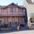 Une maison bleue