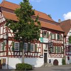 Une maison de Sinsheim aux couleurs prédestinées pour accueillir une pizzeria.