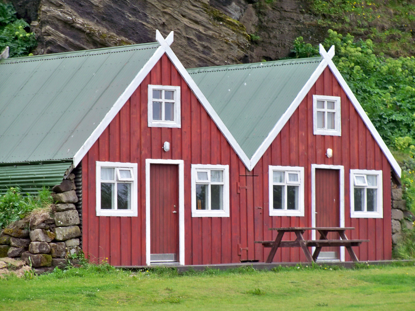 Une maison Islandaise typique .