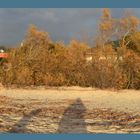 une maisonnette sur la plage