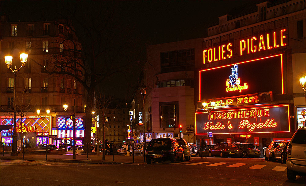 Une nuit à Paris - achtung Rotlicht