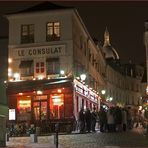 Une nuit à Paris - nächtliches Gedränge auf dem Montmartre