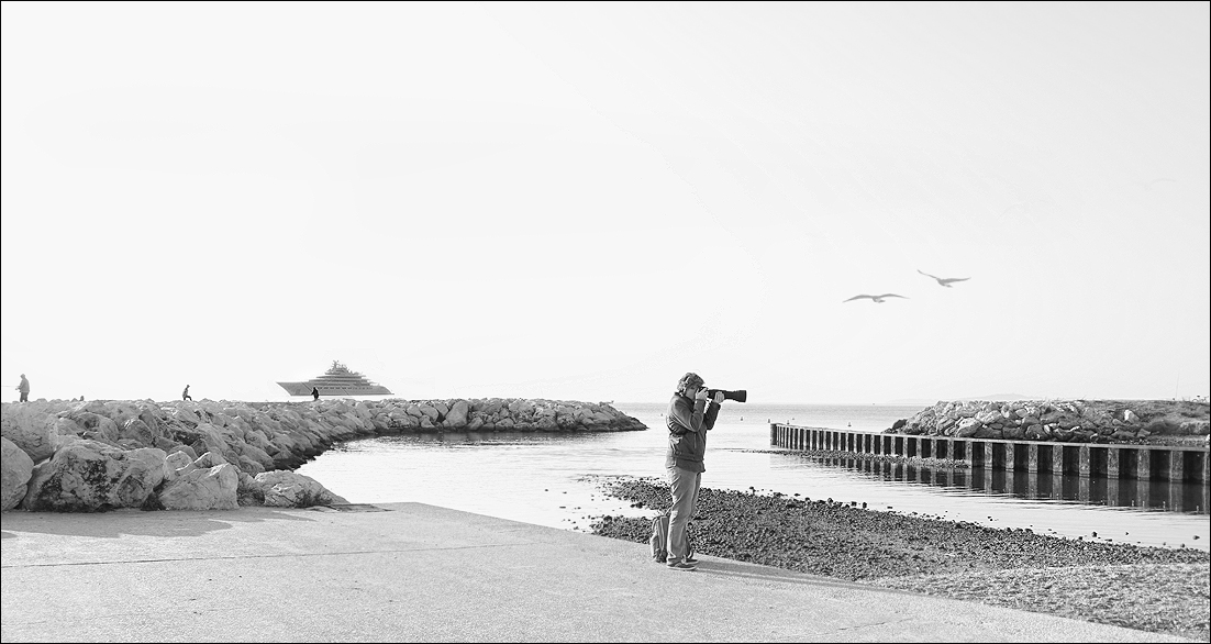 Une photographe à l'Embouchure 