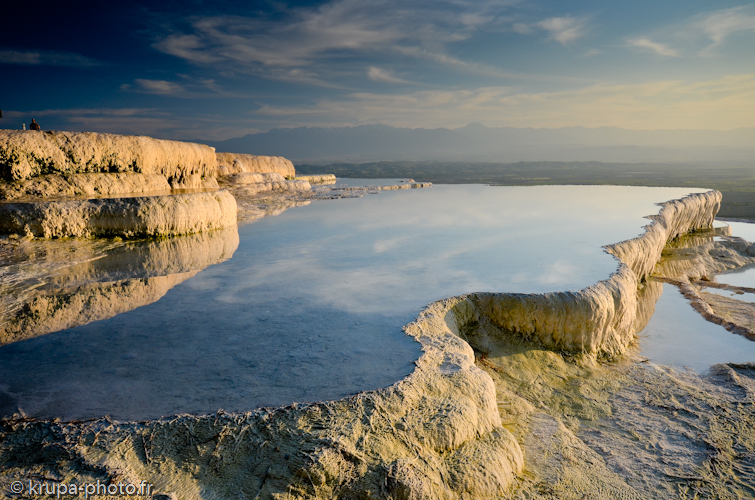 Une piscine à Pamukkale