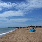 Une plage de la Costa Dorada au sud de Cambrils