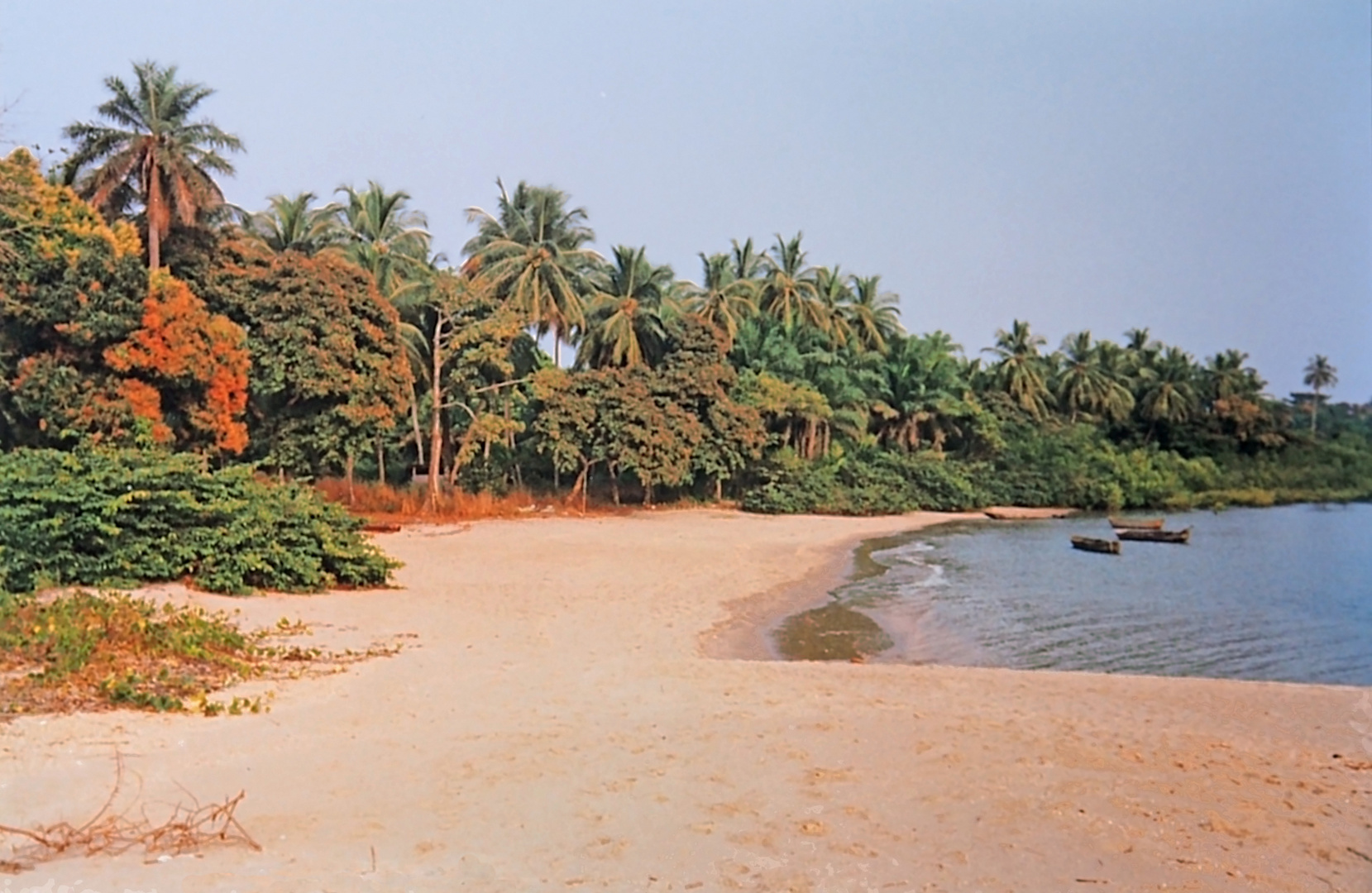 Une plage des Îles de Loos