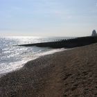 Une plage en Angleterre.