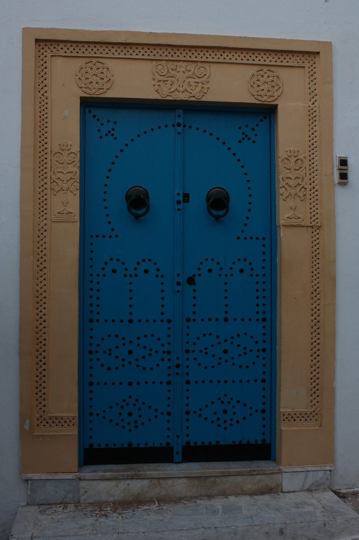 Une porte de Sidi Bou Said