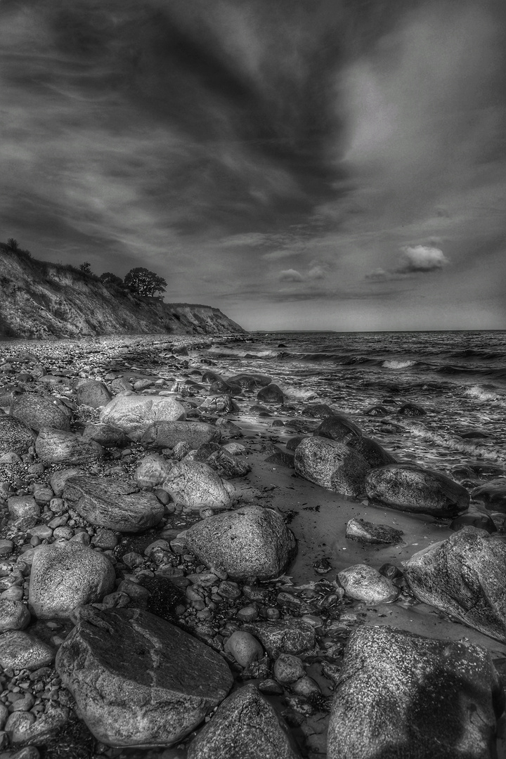 Une promenade au bord de la mer