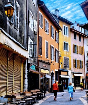 Une rue à Annecy