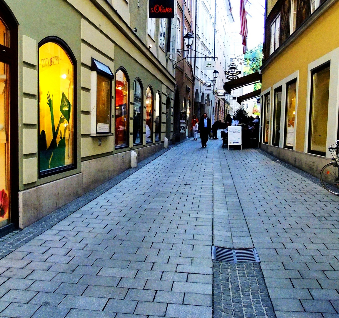 Une rue à Salzbourg