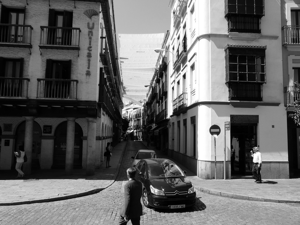 Une rue à Séville - Voyage en Andalousie juin 2008