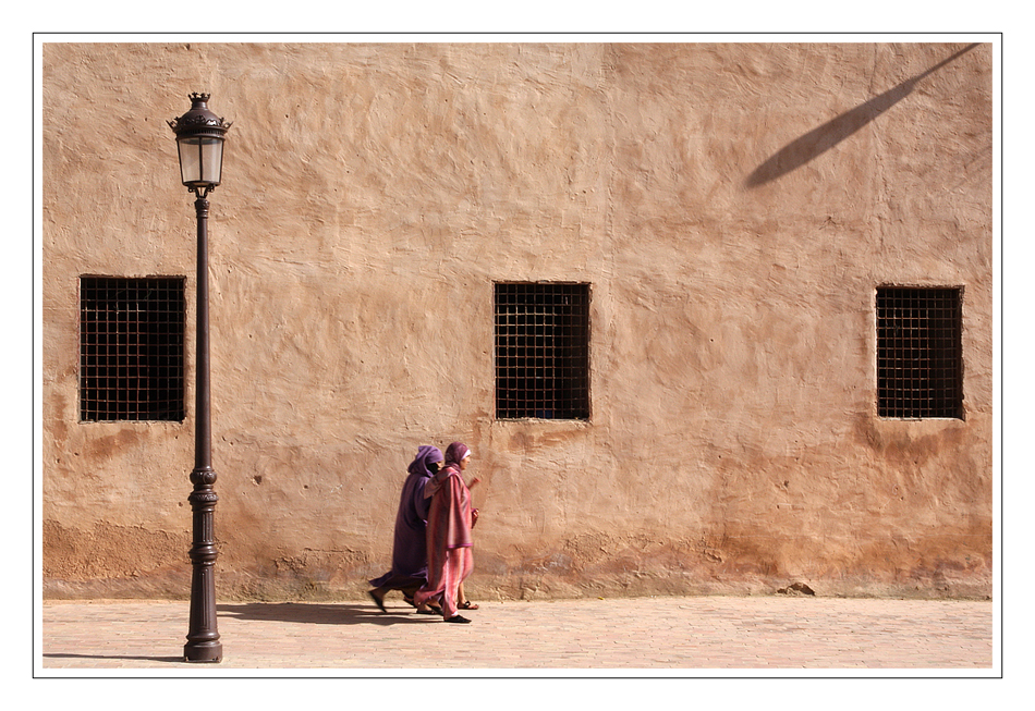 Une rue à...Meknès.