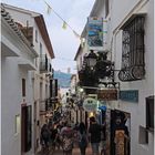 Une rue animée à Altea