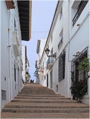 Une rue d’Altea *