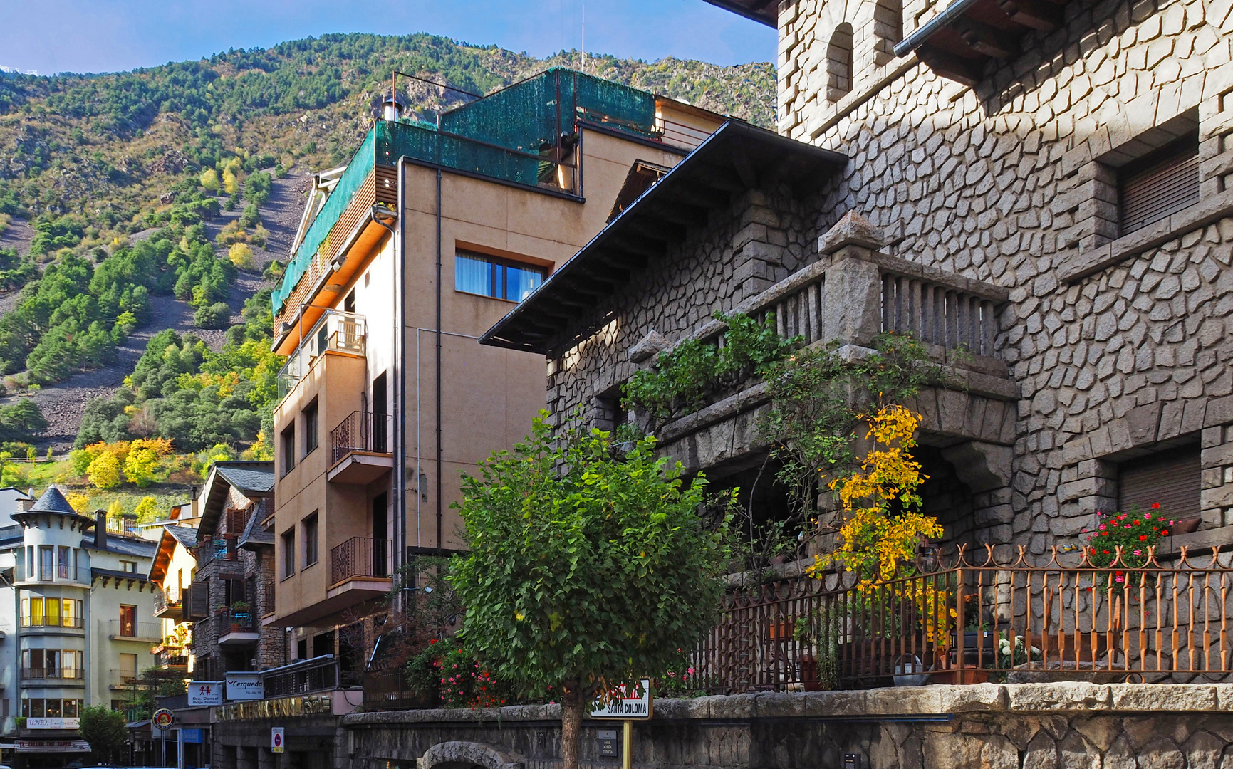 Une rue d’Andorre-la-Vieille