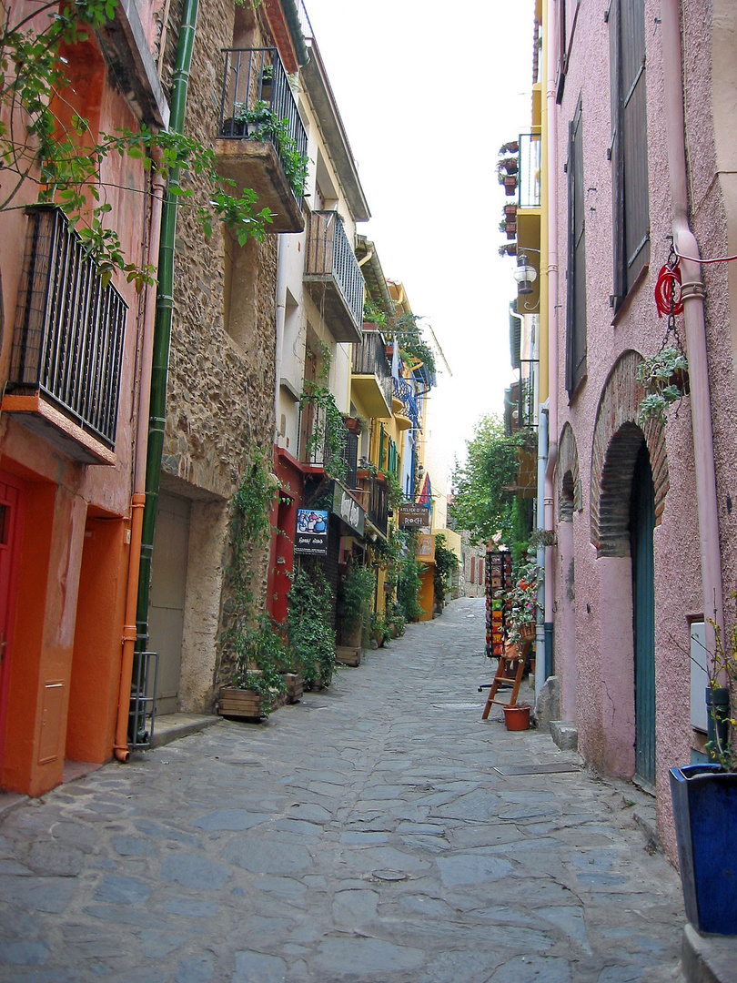 une rue de Collioure