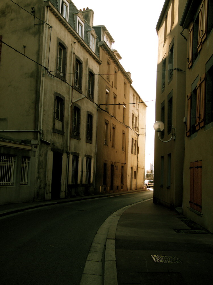 Une rue de Granville.