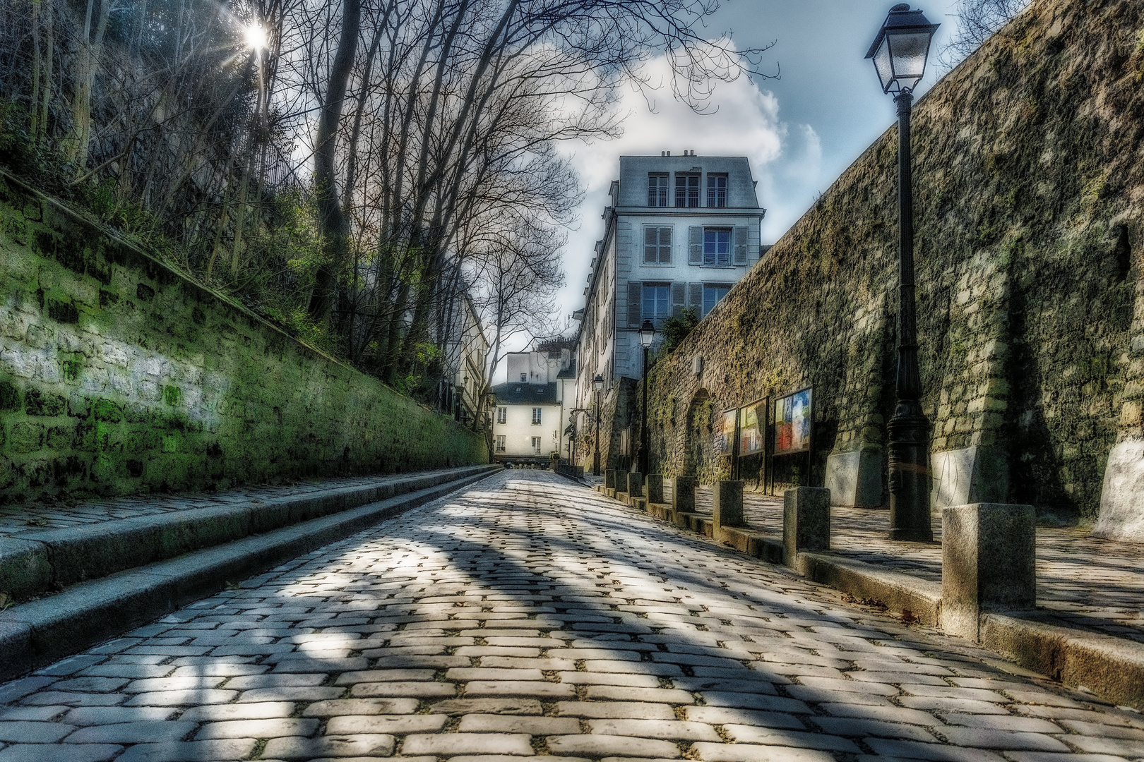 Une rue de Montmartre