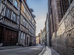 une rue de rouen