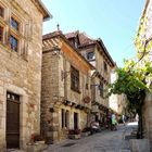 Une rue de Saint Cirq Lapopie