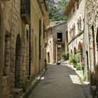 une rue de saint guilhem le désert !