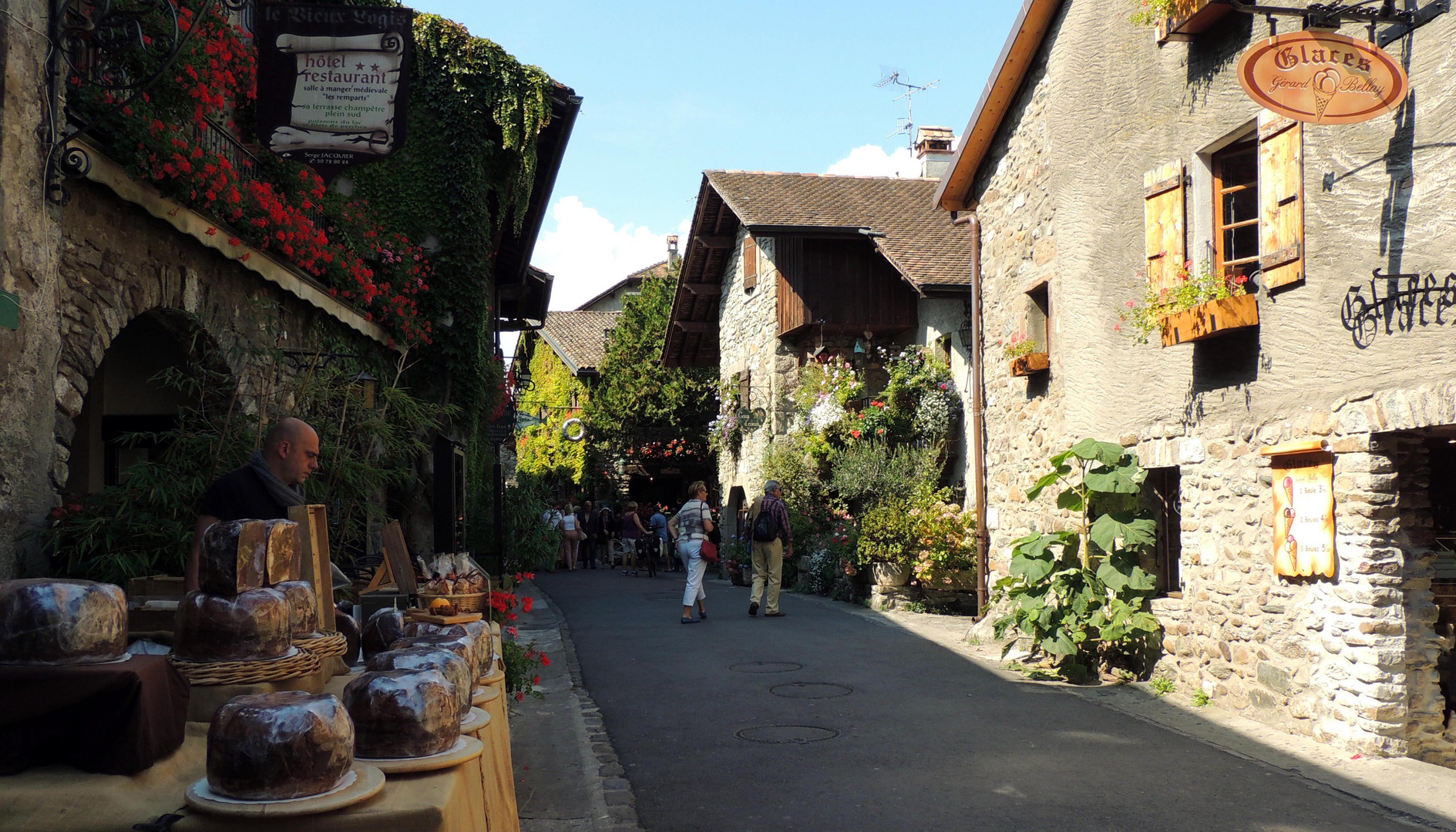 Une rue pour les gourmands