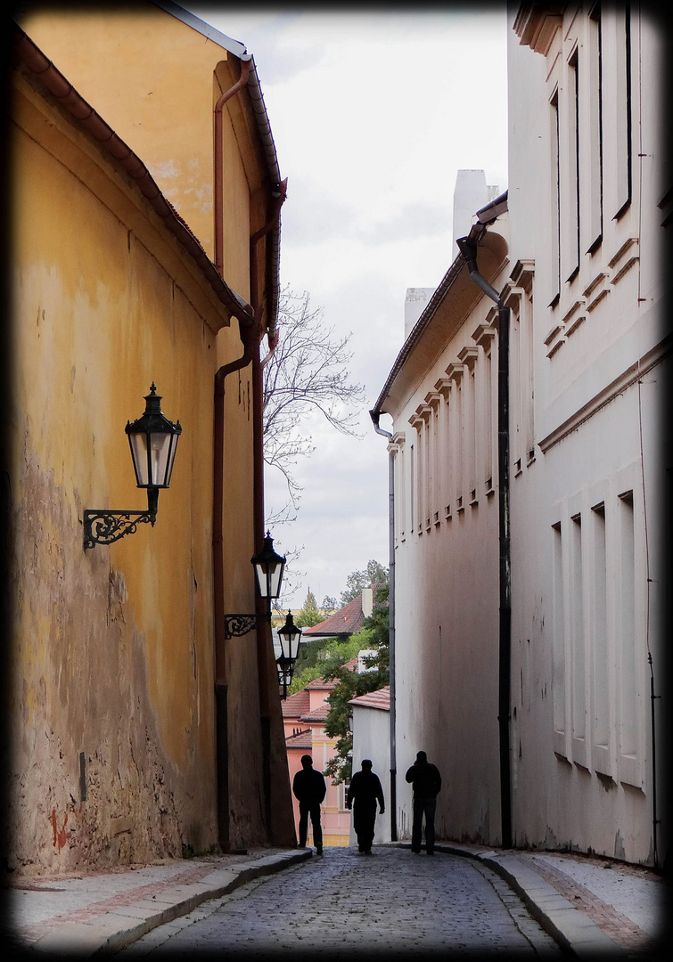 Une ruelle au hasard, Prague