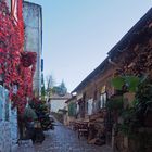 Une ruelle de Sainte-Agnès en décembre