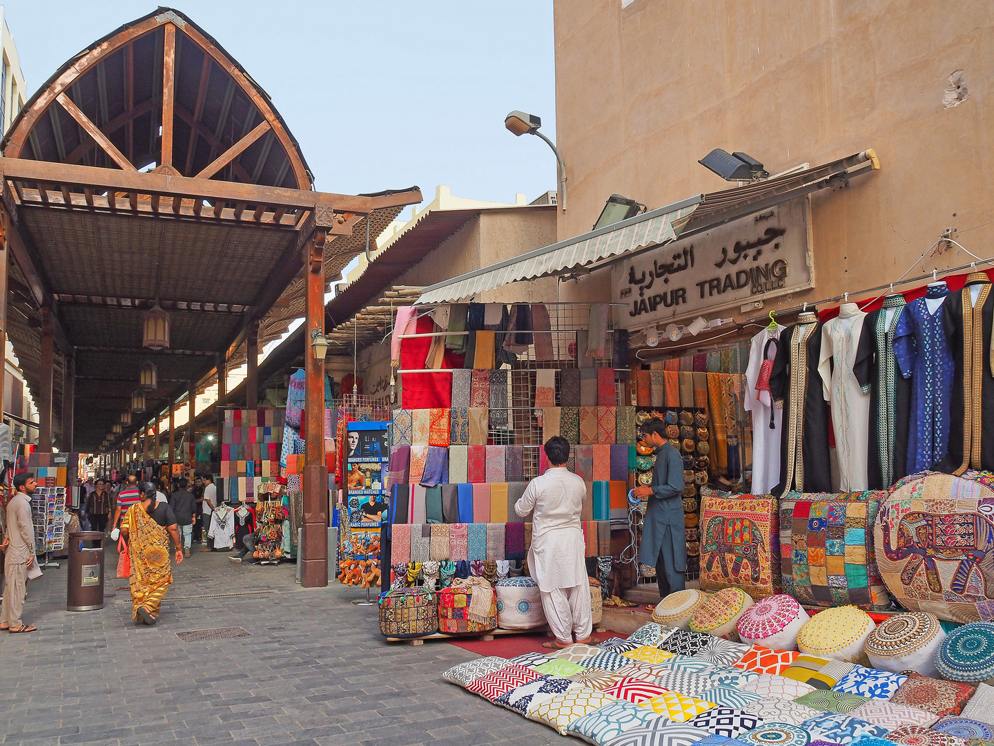 Une ruelle du souk Bur Dubaï