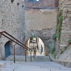 Une ruelle du Vieux Mans (Sarthe)