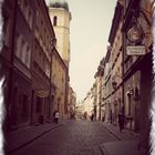 Une ruelle près de la vieille ville de Varsovie