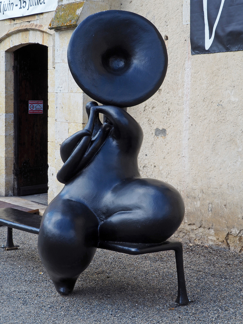 Une sculpture de Jean-Louis Toutain