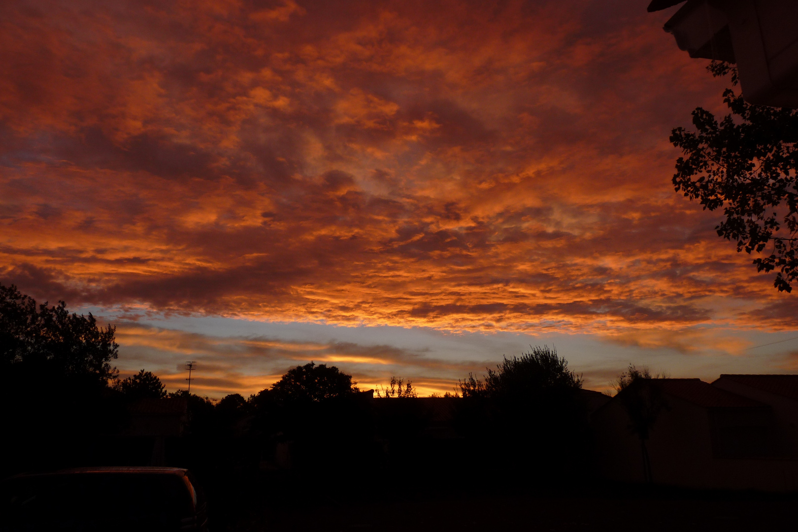 une soirée d'octobre en Vendée