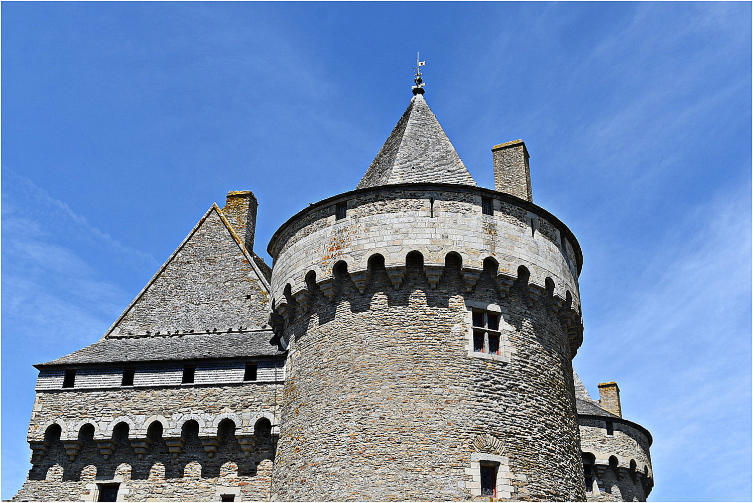 une tour du château de suscinio