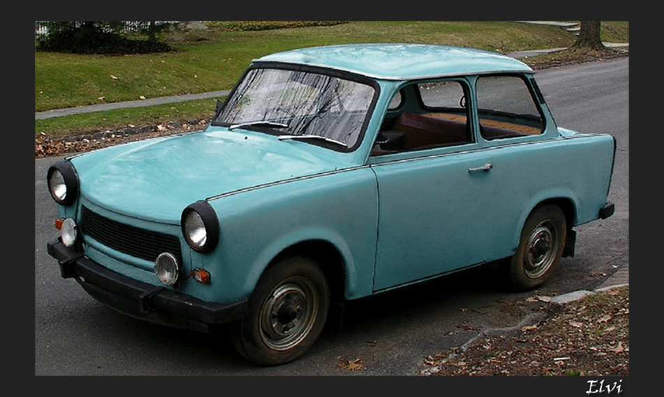 Une Trabant à Budapest -