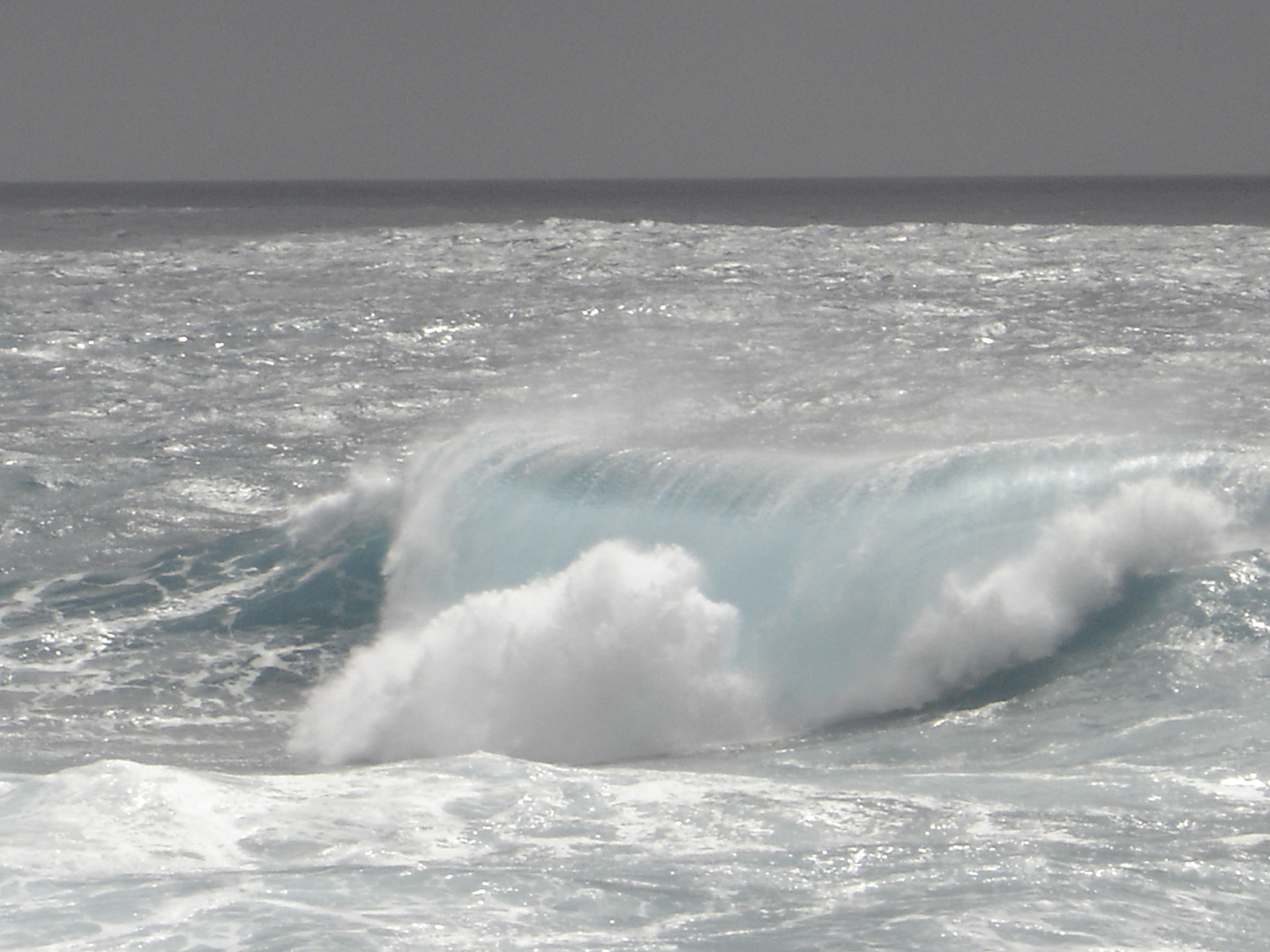 Une vague après l'orage