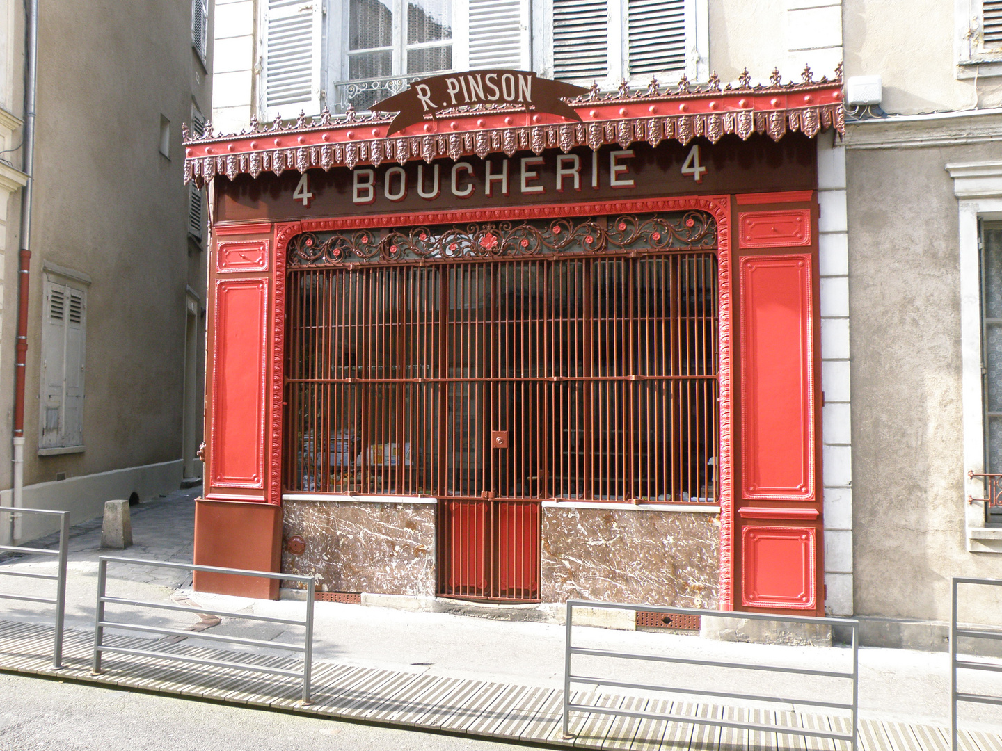 Une vieille Boucherie dans Chartres.