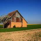 Une vieille grange dans le Perche.