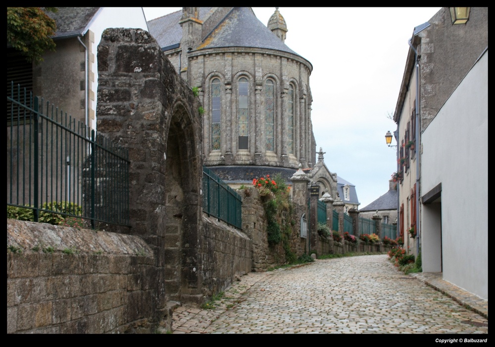 " Une vieille rue de Pont Croix "