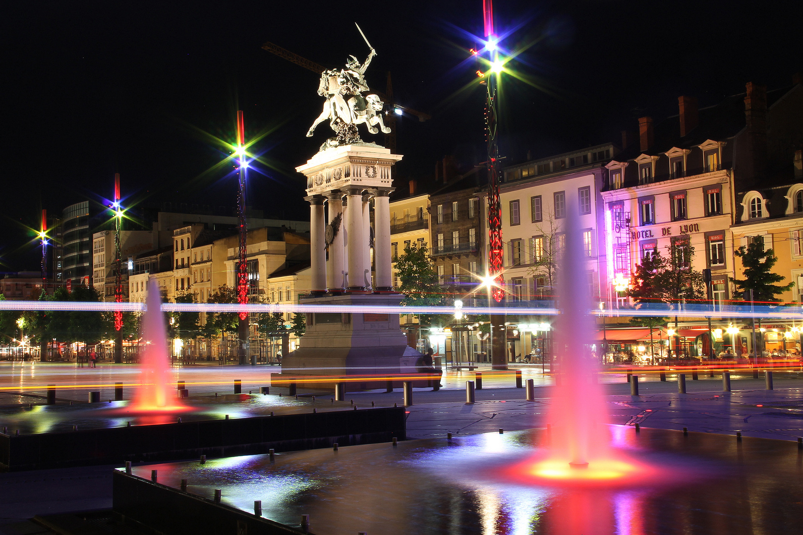 Une ville haute en couleur