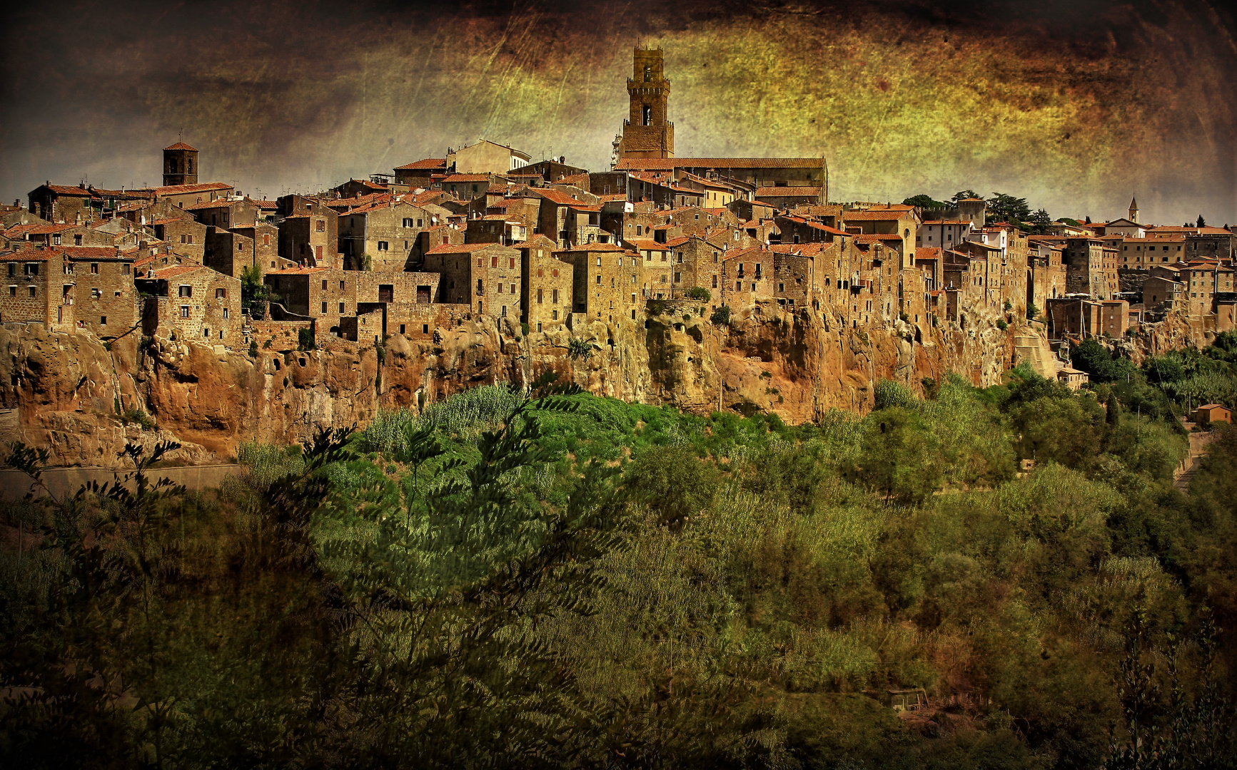   Une vision de Pitigliano