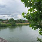 Une vue d’Agen à partir du Pont-Canal